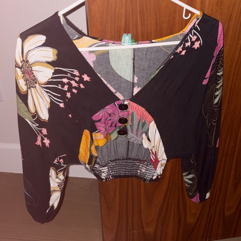 Farm Rio crop top size small/medium